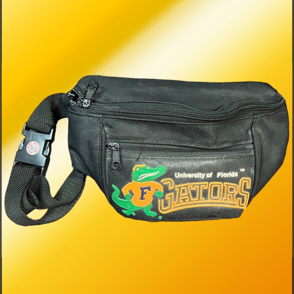 Vintage University of Florida Gators Fanny Pack - Kanga-Roo - Black/Orange